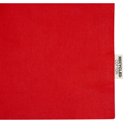 Red - Side - Odessa Recycled Cotton Tote Bag