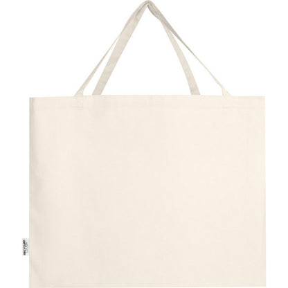 Natural - Front - Odessa Recycled Cotton Tote Bag