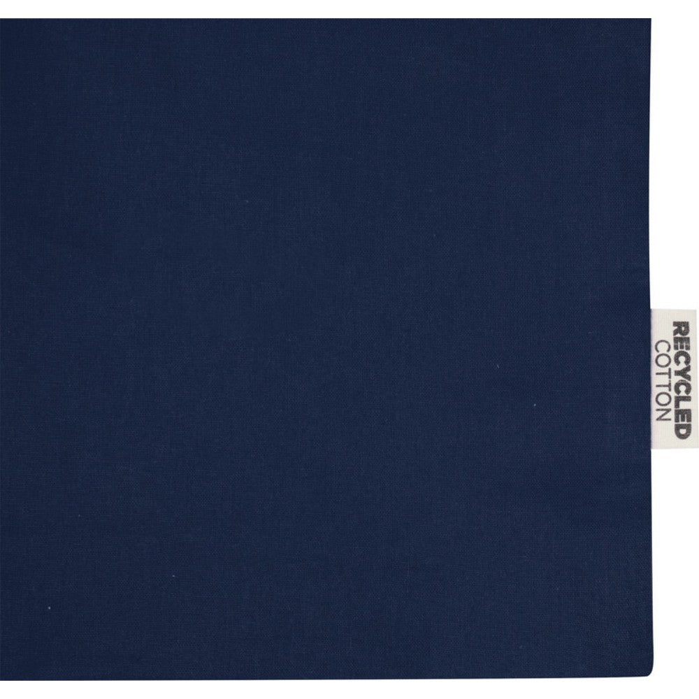 Navy - Side - Odessa Recycled Cotton Tote Bag