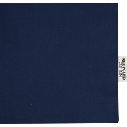 Navy - Side - Odessa Recycled Cotton Tote Bag