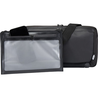 Solid Black - Lifestyle - Roam Modular Recycled Crossbody Bag