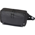 Solid Black - Close up - Roam Modular Recycled Crossbody Bag