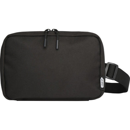 Solid Black - Front - Roam Modular Recycled Toiletry Bag