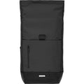 Solid Black - Side - Moleskine Metro Roll Top Backpack