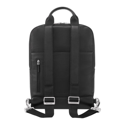 Solid Black - Back - Moleskine Classic Vertical Laptop Bag