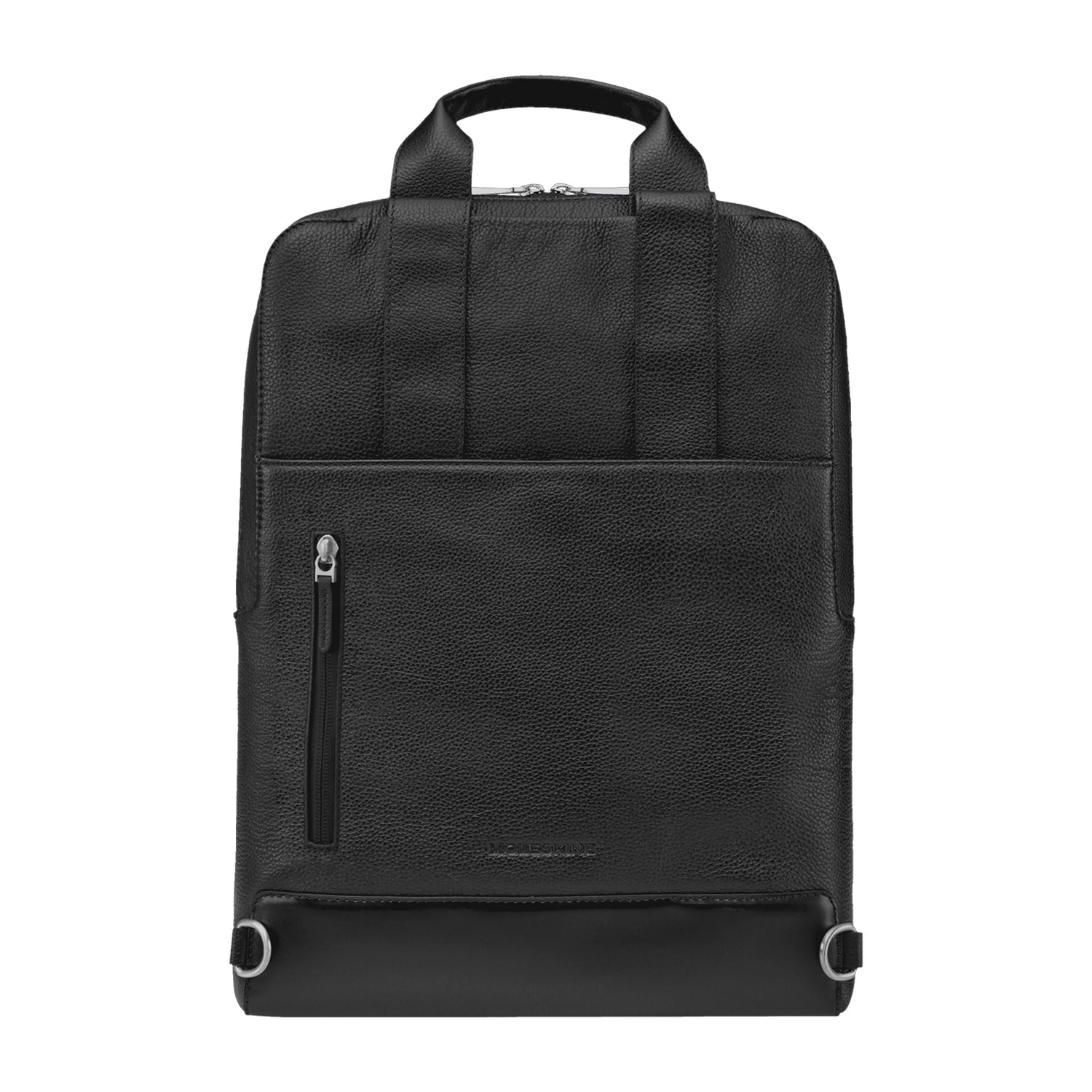 Solid Black - Side - Moleskine Classic Vertical Laptop Bag