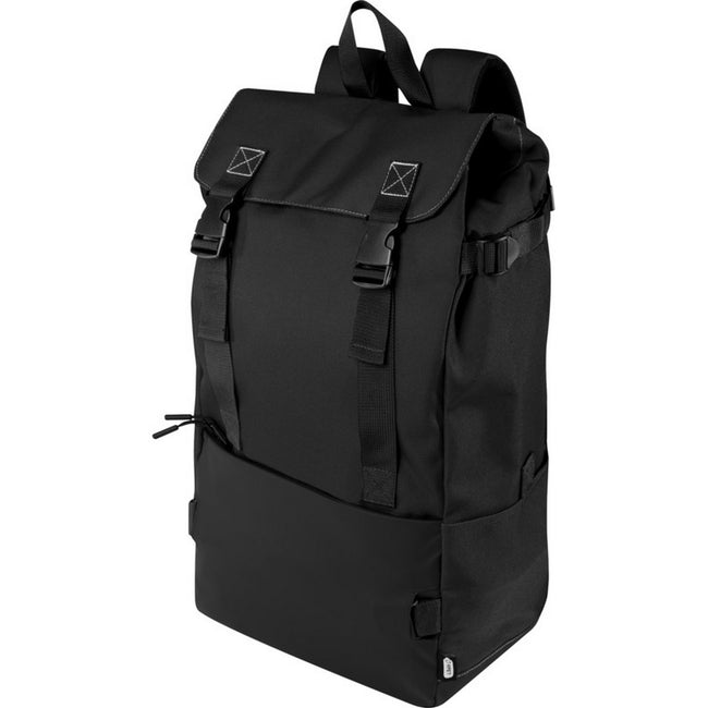 Solid Black - Pack Shot - Roam Recycled Modular Backpack