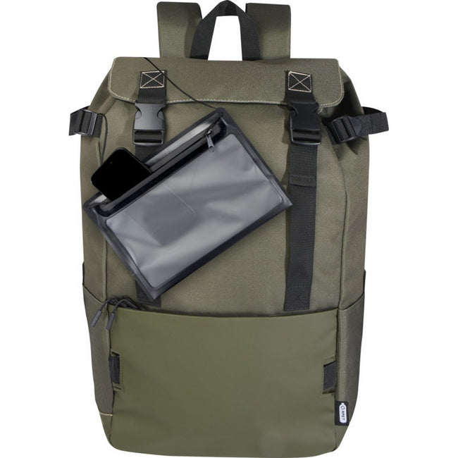 Green - Pack Shot - Roam Recycled Modular Backpack