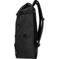Solid Black - Side - Roam Recycled Modular Backpack