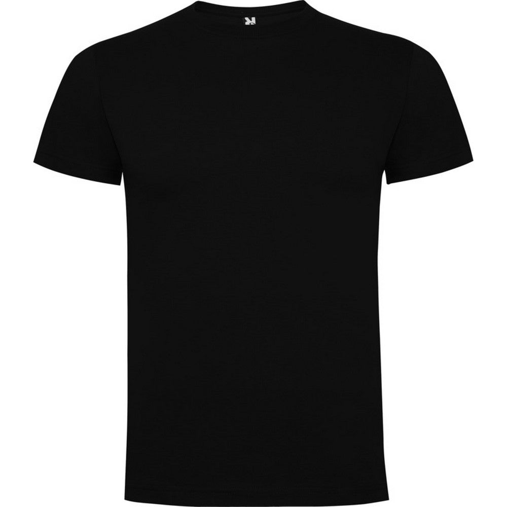 Solid Black - Front - Roly Childrens-Kids Dogo T-Shirt