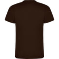 Chocolate - Back - Roly Mens Dogo Premium T-Shirt