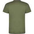 Military Green - Back - Roly Mens Dogo Premium T-Shirt