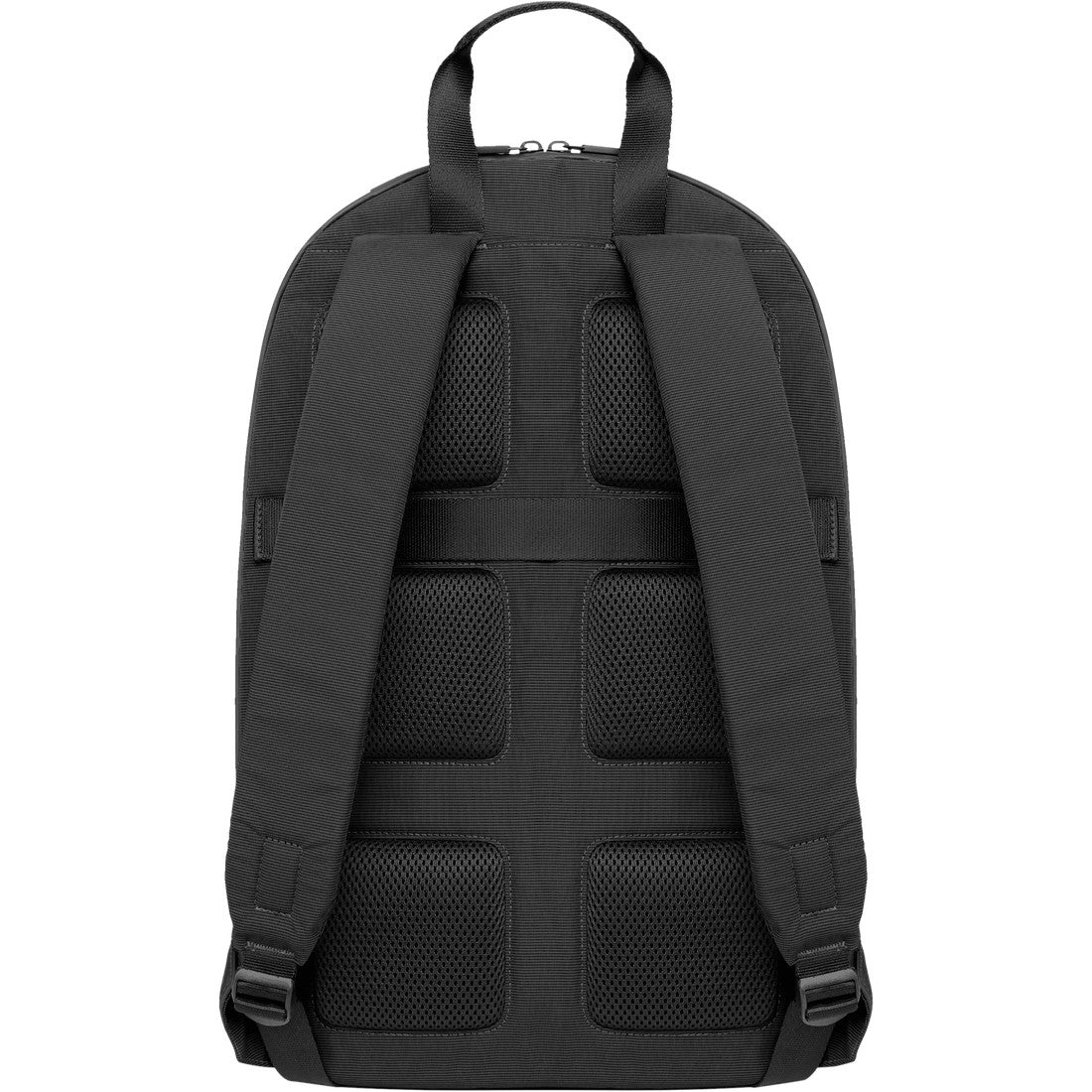 Solid Black - Back - Moleskine Metro Backpack