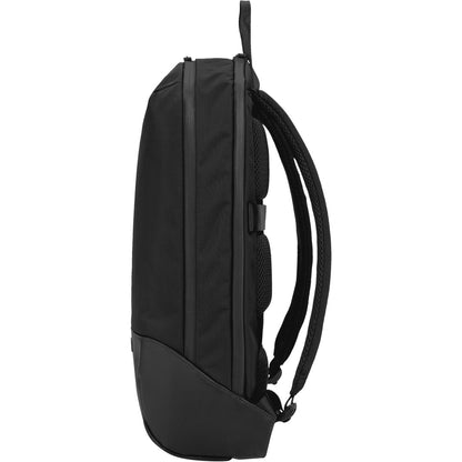 Solid Black - Side - Moleskine Metro Backpack