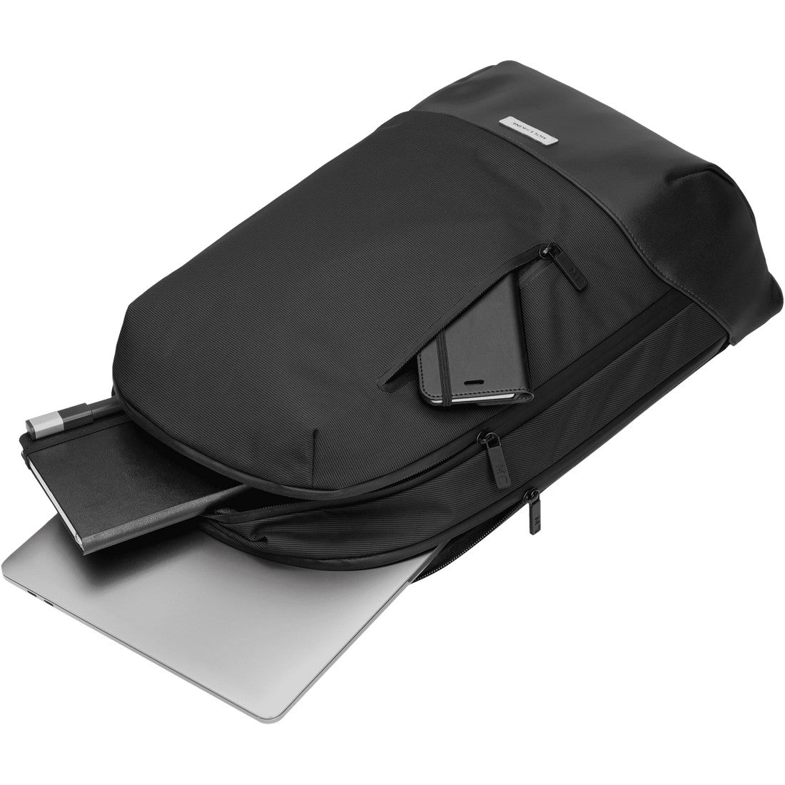 Solid Black - Pack Shot - Moleskine Metro Backpack