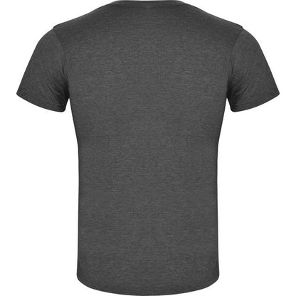 Black Heather - Back - Roly Mens Fox Heather Short-Sleeved T-Shirt