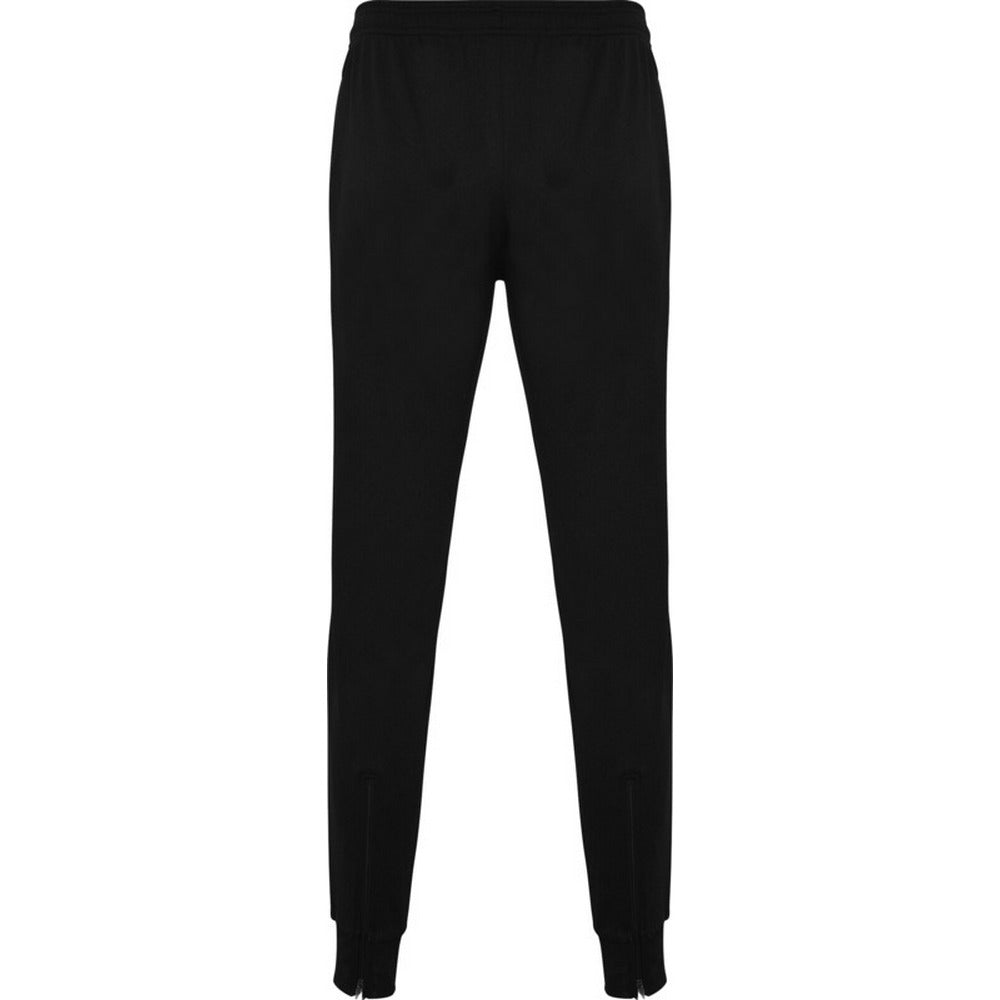 Solid Black - Back - Roly Unisex Adult Argos Trousers