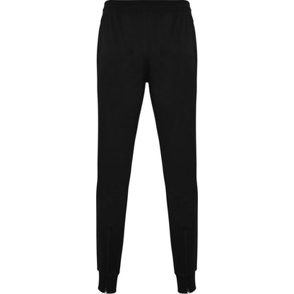 Solid Black - Back - Roly Unisex Adult Argos Trousers