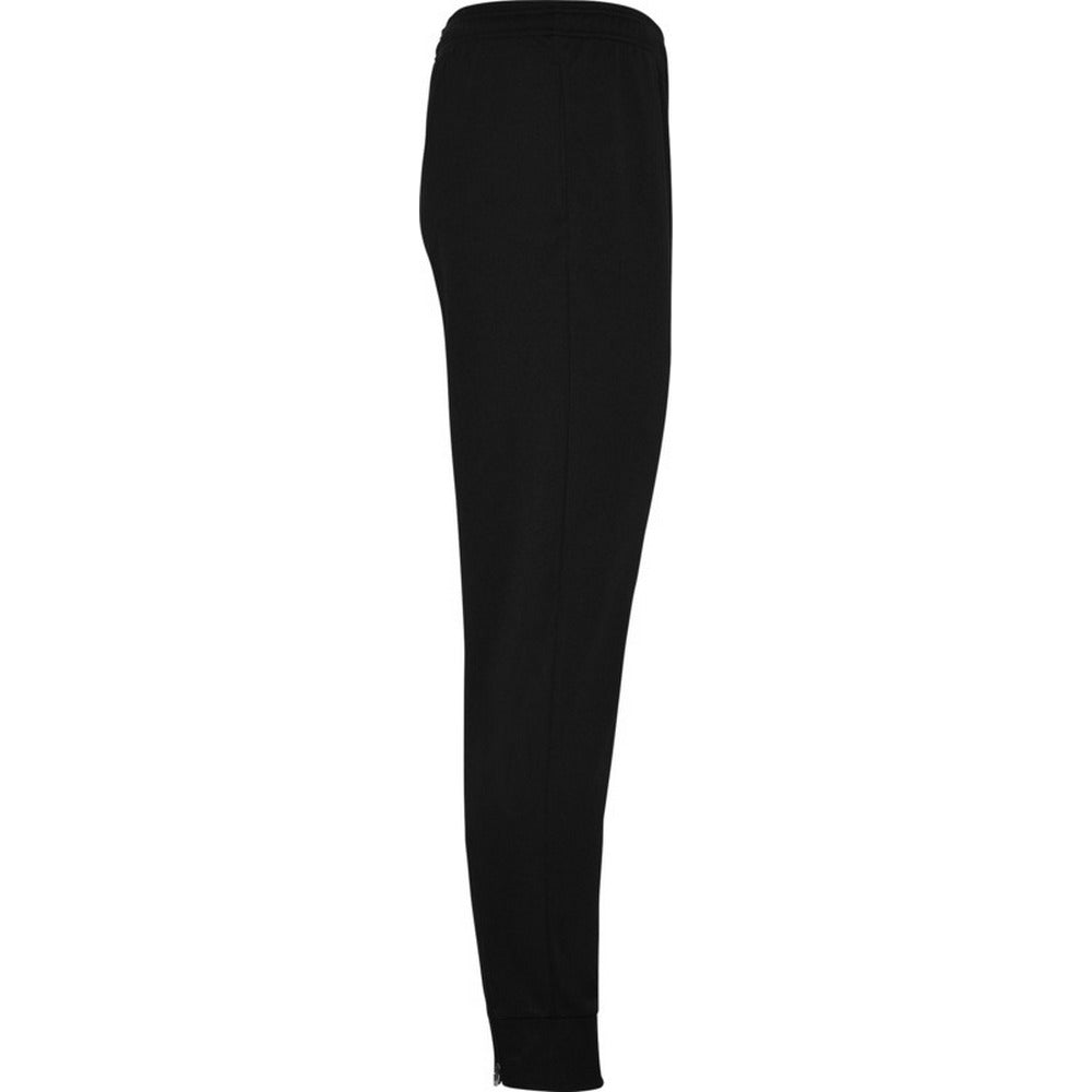 Solid Black - Side - Roly Unisex Adult Argos Trousers