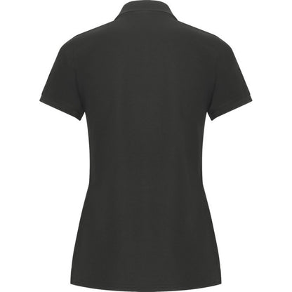 Dark Lead - Back - Roly Womens-Ladies Pegaso Premium Short-Sleeved Polo Shirt