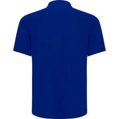 Blue - Back - Roly Unisex Adult Centauro Premium Short-Sleeved Polo Shirt