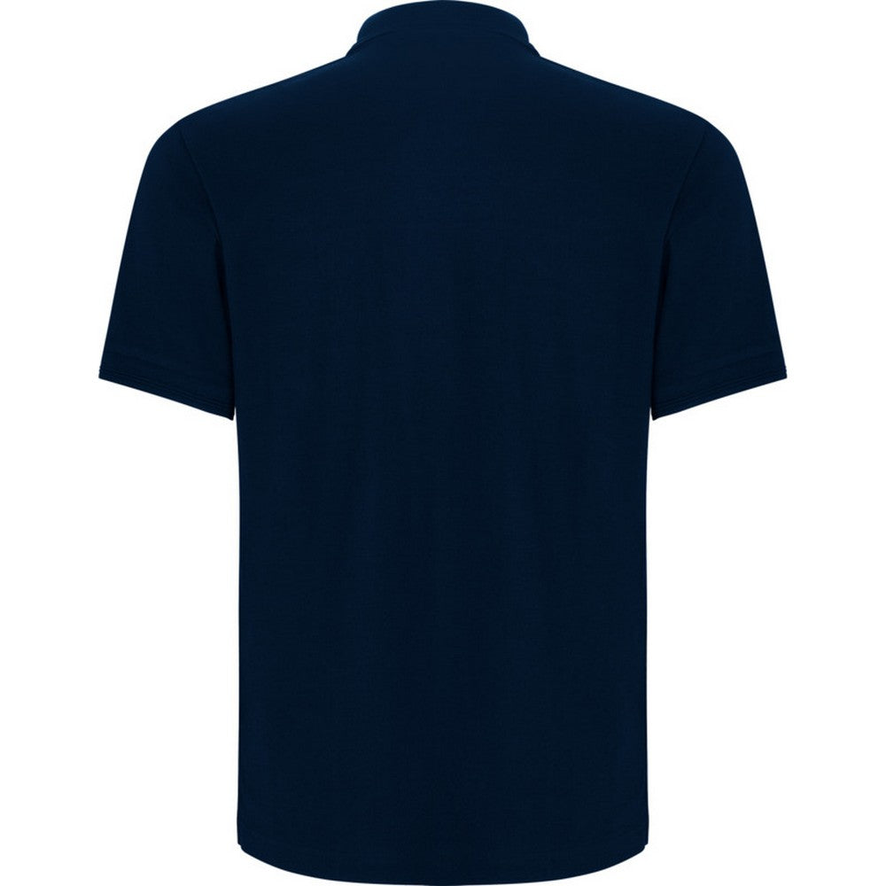 Navy Blue - Back - Roly Unisex Adult Centauro Premium Short-Sleeved Polo Shirt