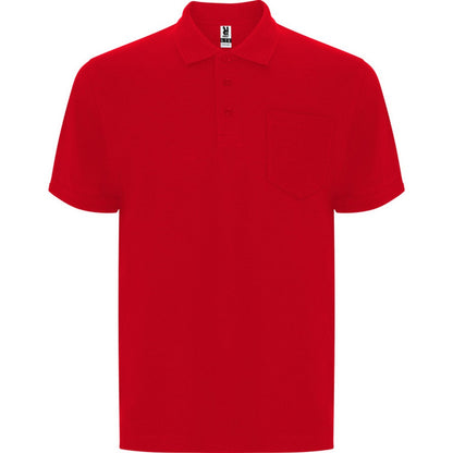 Red - Front - Roly Unisex Adult Centauro Premium Short-Sleeved Polo Shirt