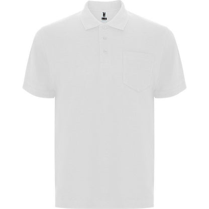 White - Front - Roly Unisex Adult Centauro Premium Short-Sleeved Polo Shirt