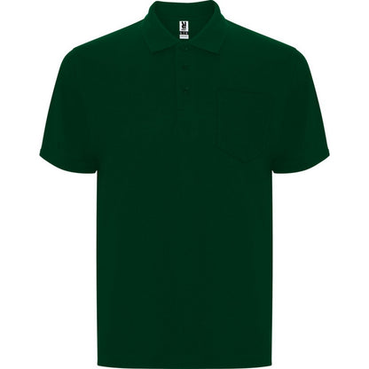 Bottle Green - Front - Roly Unisex Adult Centauro Premium Short-Sleeved Polo Shirt