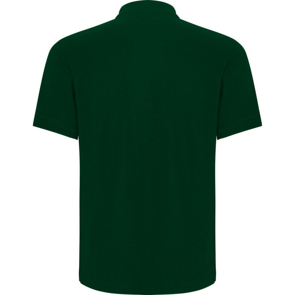 Bottle Green - Back - Roly Unisex Adult Centauro Premium Short-Sleeved Polo Shirt