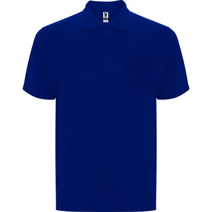 Blue - Front - Roly Unisex Adult Centauro Premium Short-Sleeved Polo Shirt