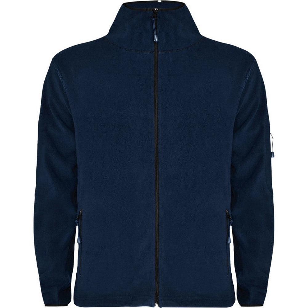 Navy Blue - Front - Roly Mens Luciane Full Zip Fleece Jacket