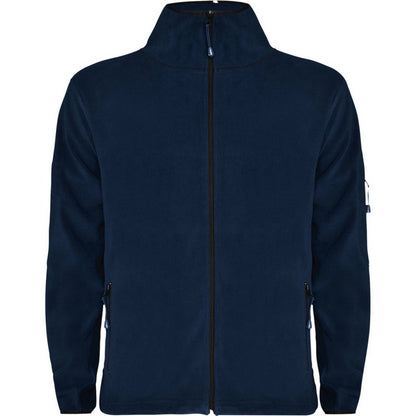 Navy Blue - Front - Roly Mens Luciane Full Zip Fleece Jacket