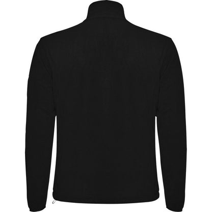 Solid Black - Back - Roly Mens Luciane Full Zip Fleece Jacket