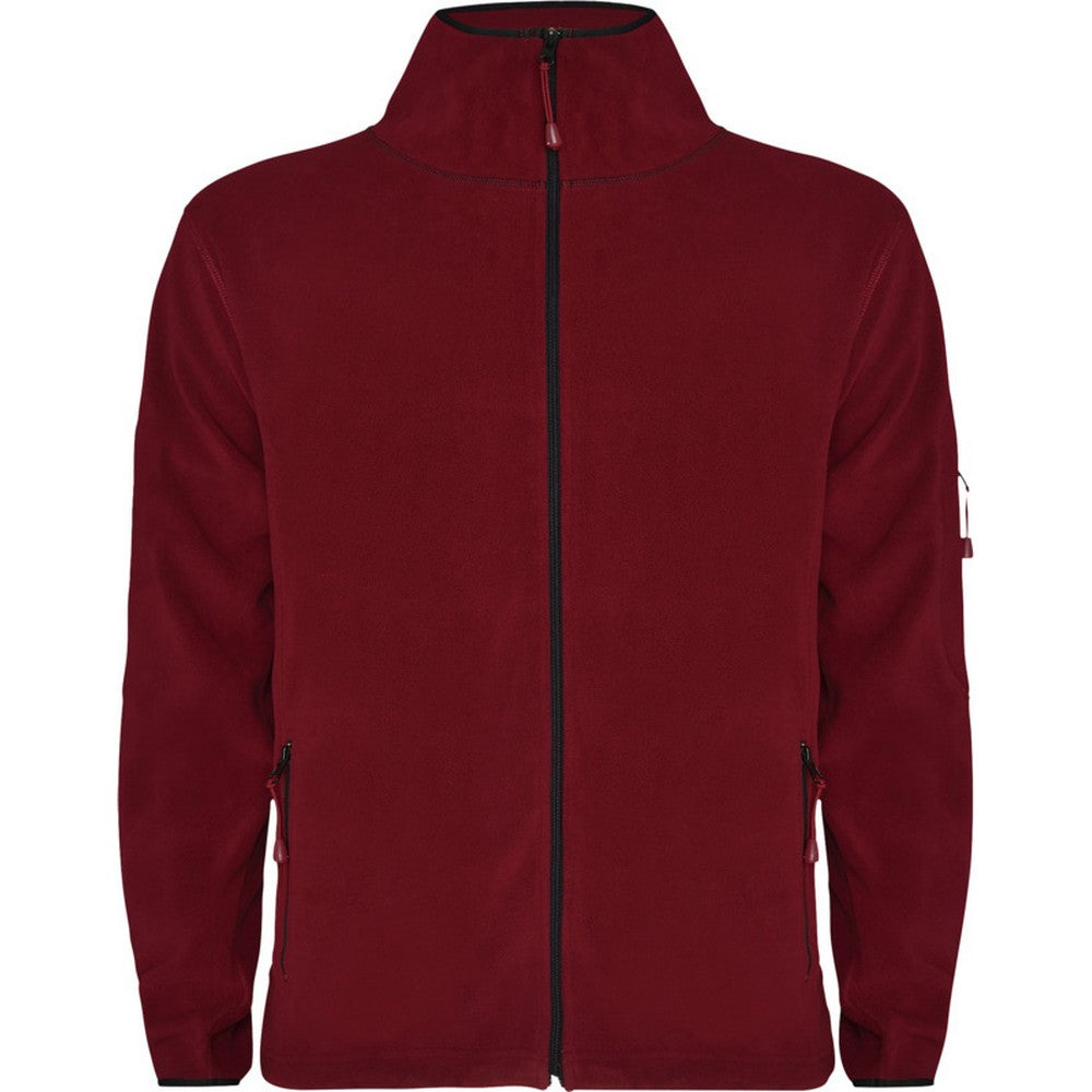 Garnet - Front - Roly Mens Luciane Full Zip Fleece Jacket