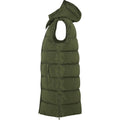 Military Green - Lifestyle - Roly Womens-Ladies Reine Insulated Body Warmer