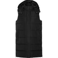 Solid Black - Front - Roly Womens-Ladies Reine Insulated Body Warmer