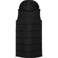 Solid Black - Back - Roly Womens-Ladies Reine Insulated Body Warmer