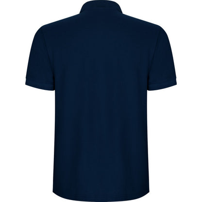 Navy Blue - Back - Roly Childrens-Kids Pegaso Premium Short-Sleeved Polo Shirt