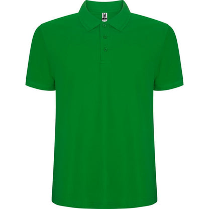 Grass Green - Front - Roly Mens Pegaso Premium Short-Sleeved Polo Shirt