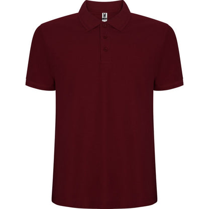 Garnet - Front - Roly Mens Pegaso Premium Short-Sleeved Polo Shirt