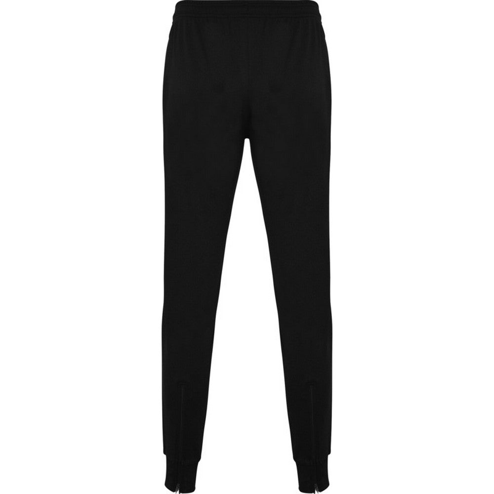 Solid Black - Back - Roly Childrens-Kids Argos Trousers