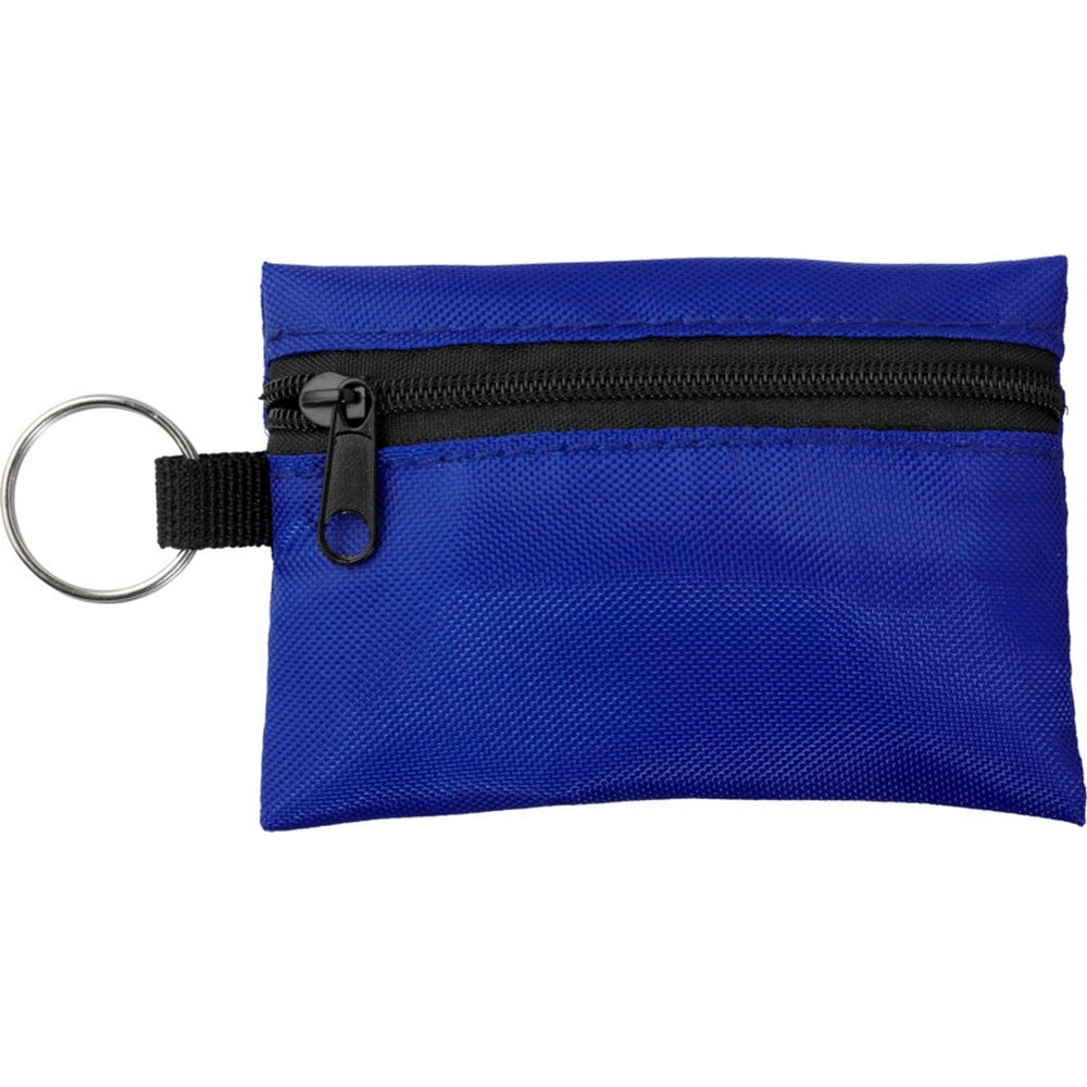 Royal Blue - Back - Valdemar Keyring First Aid Kit (Pack of 16)