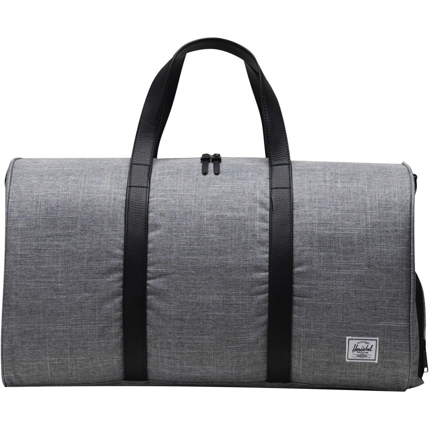 Heather Grey - Back - Herschel Novel Recycled Duffle Bag
