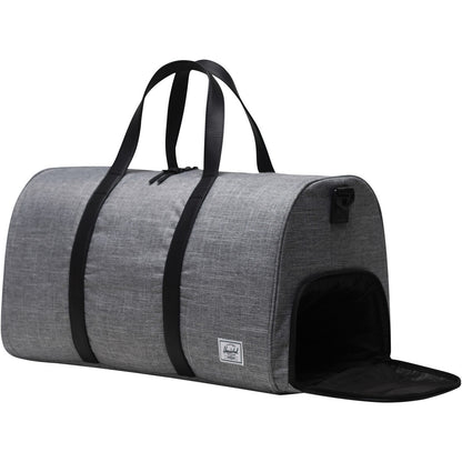 Heather Grey - Side - Herschel Novel Recycled Duffle Bag