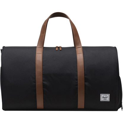 Solid Black - Back - Herschel Novel Recycled Duffle Bag