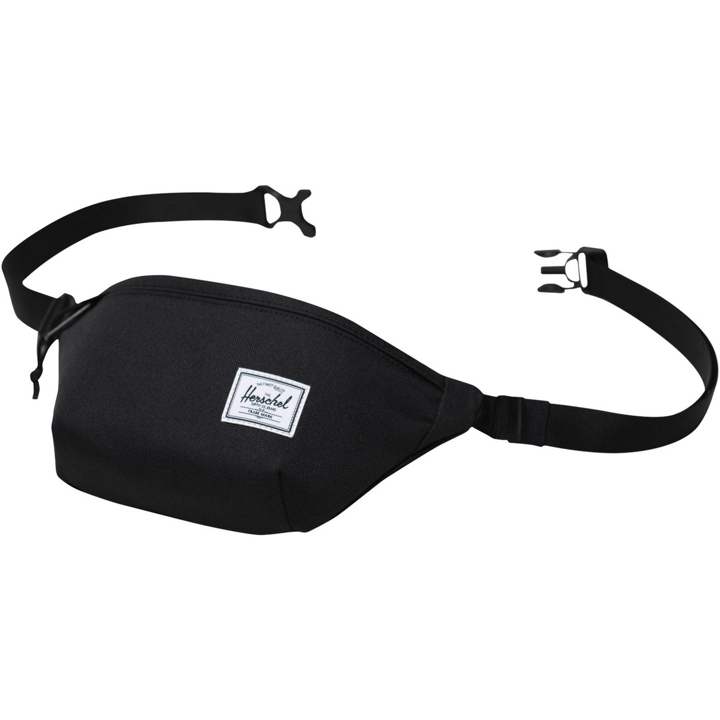 Solid Black - Side - Herschel Classic Hip Bag