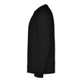 Solid Black - Lifestyle - Roly Mens Montecarlo Long-Sleeved Sports T-Shirt