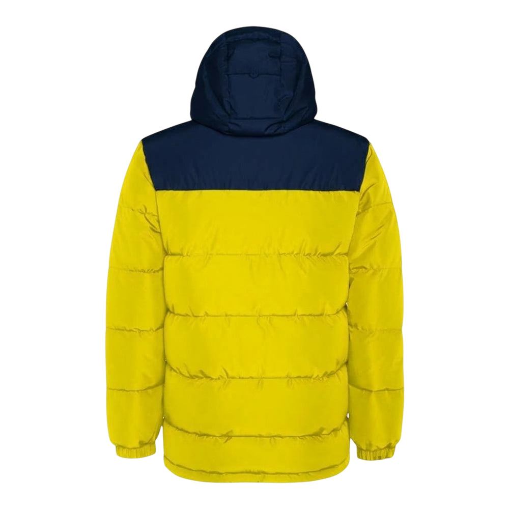 Yellow-Navy Blue - Back - Roly Unisex Adult Tallin Insulated Jacket