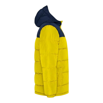 Yellow-Navy Blue - Side - Roly Unisex Adult Tallin Insulated Jacket